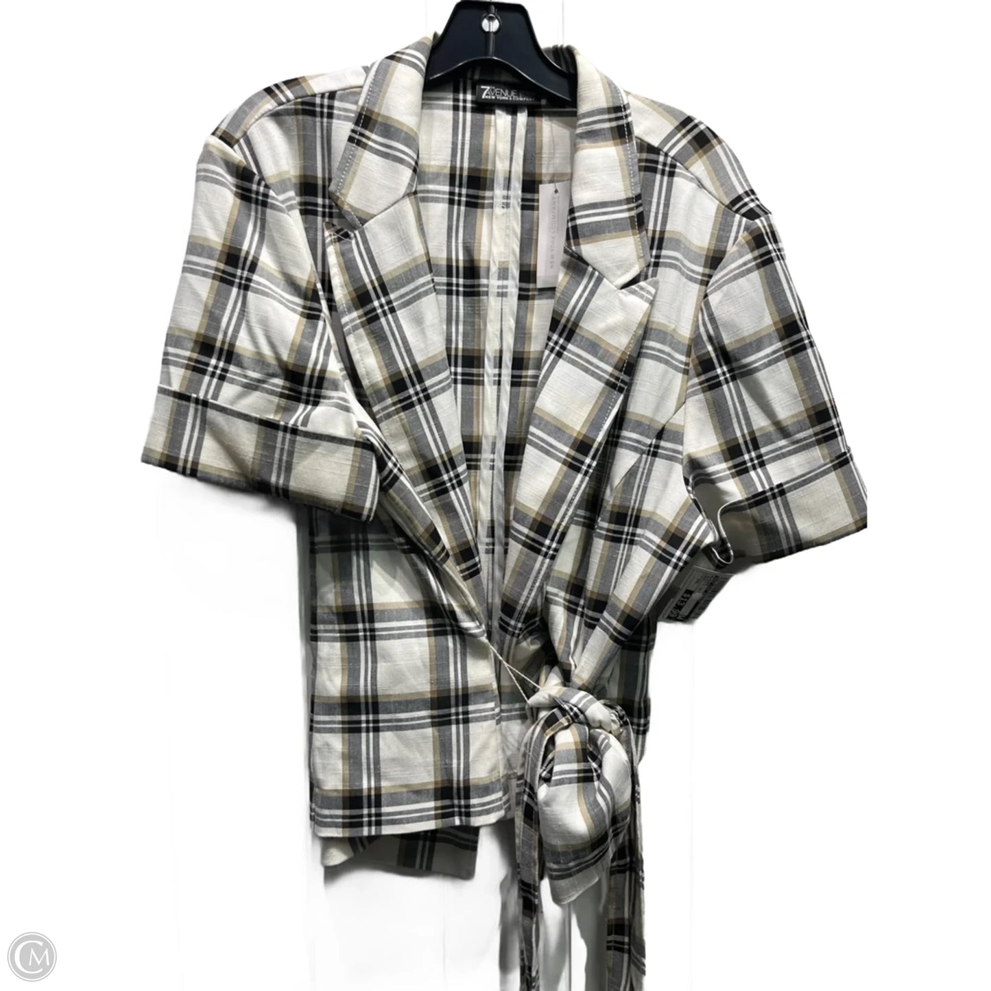 Blazer By New York And Co In Black & Tan, Size: Xxl