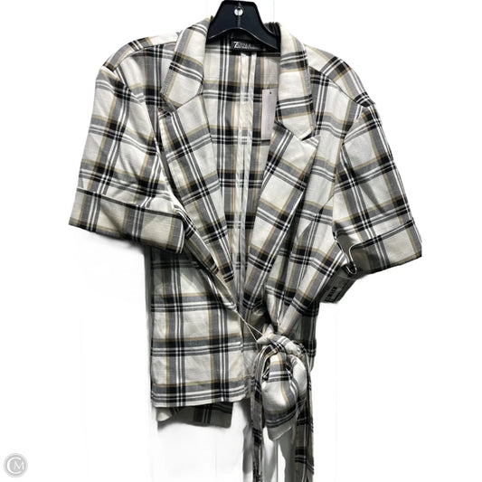 Blazer By New York And Co In Black & Tan, Size: Xxl