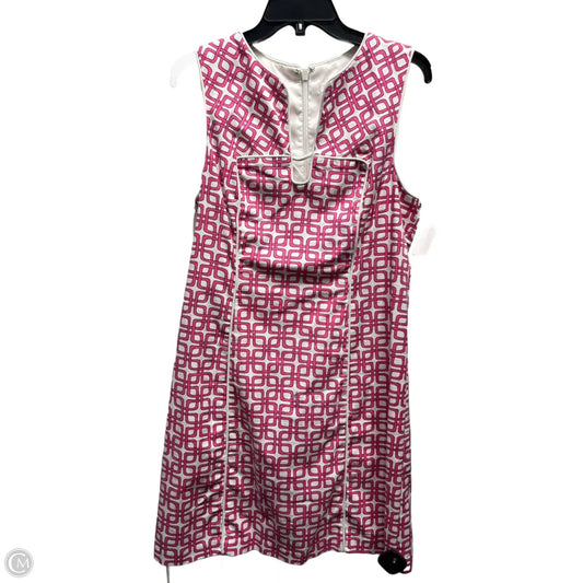 Dress Work By Trina Turk In Pink & White, Size: 10