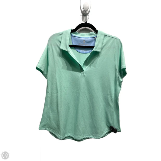 Top Short Sleeve By Tommy Bahama In Green, Size: L