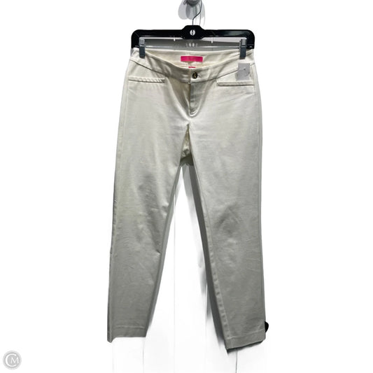 Pants Designer By Lilly Pulitzer In White, Size: 2