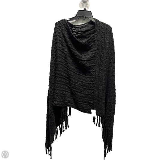 Poncho By Lane Bryant In Black, Size: Osfm
