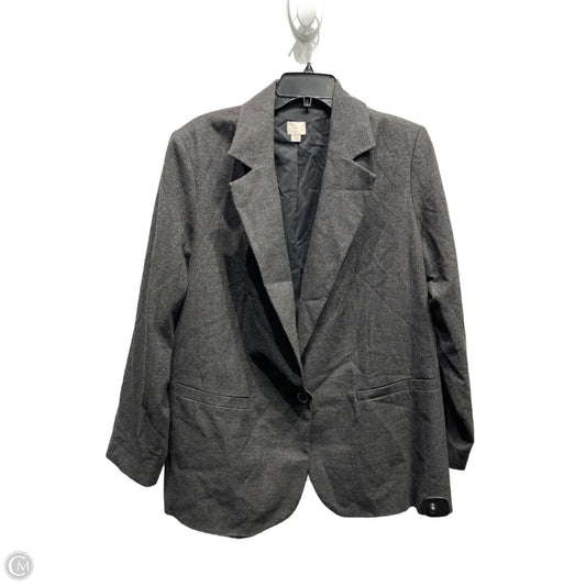 Blazer By A New Day In Grey, Size: Xxl
