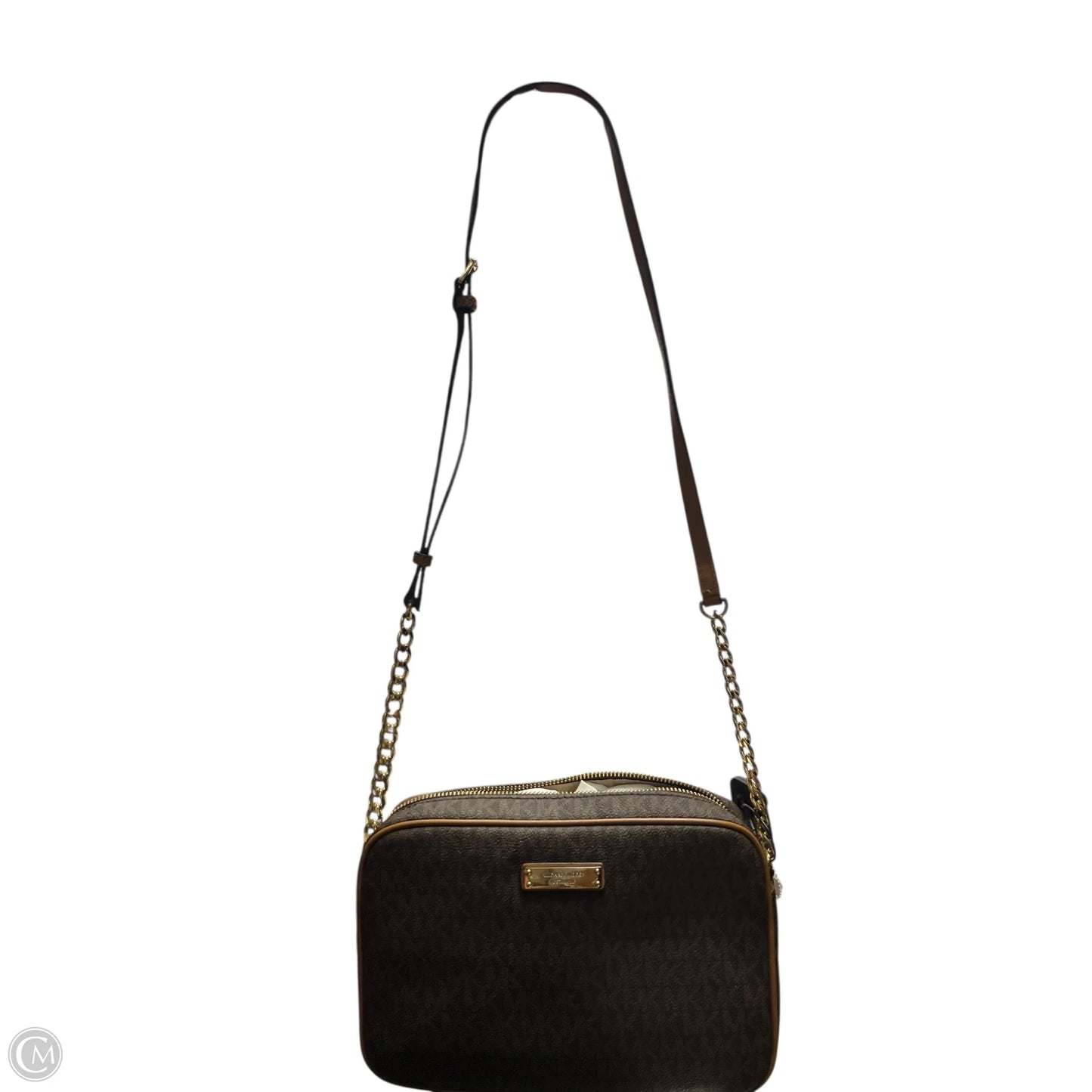 Crossbody Designer By Michael Kors, Size: Medium