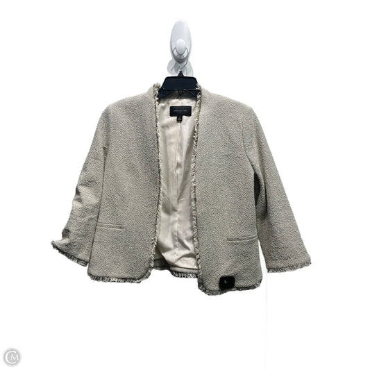 Blazer By Ann Taylor In Black & Cream, Size: 12
