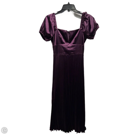 Dress Casual Midi By Lulus In Purple, Size: Xxs
