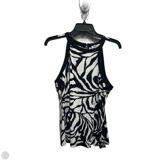 Top Sleeveless By White House Black Market In Black & White, Size: M