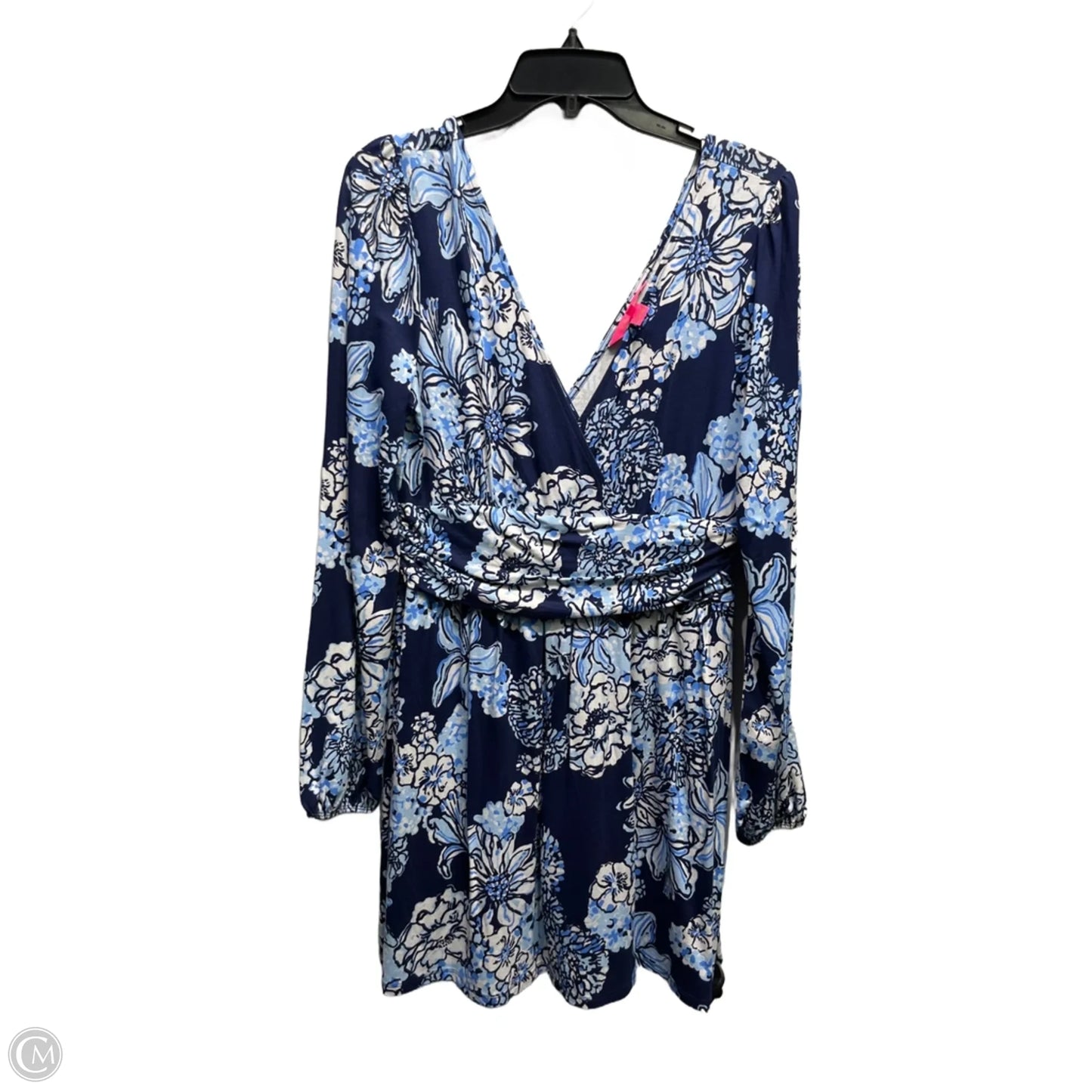 Romper Designer By Lilly Pulitzer In Blue, Size: M