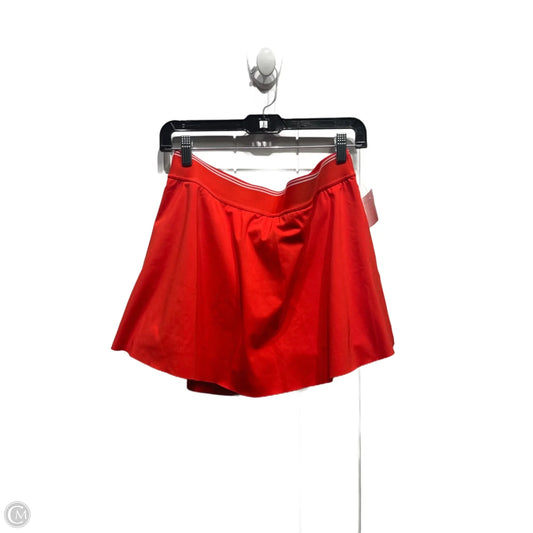 Athletic Skort By Athleta In Red, Size: L