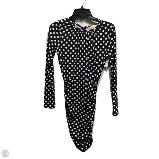 Dress Work By Michael By Michael Kors In Black & White, Size: Xs