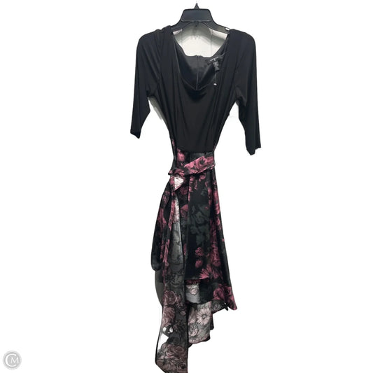 Dress Party Short By R And M Richards In Black & Pink, Size: 12