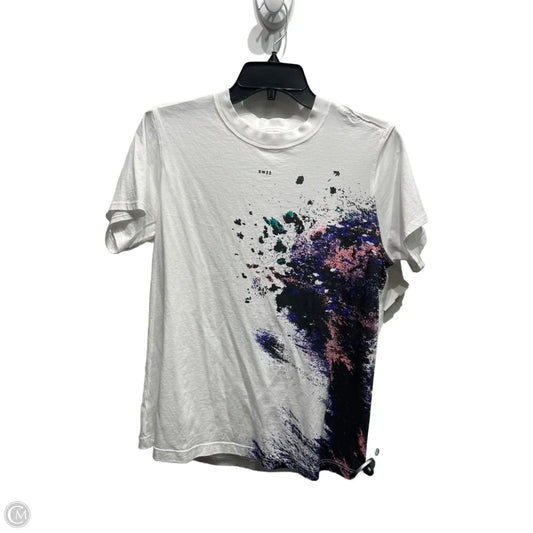 Athletic Top Short Sleeve By Lululemon In Pink & Purple, Size: S