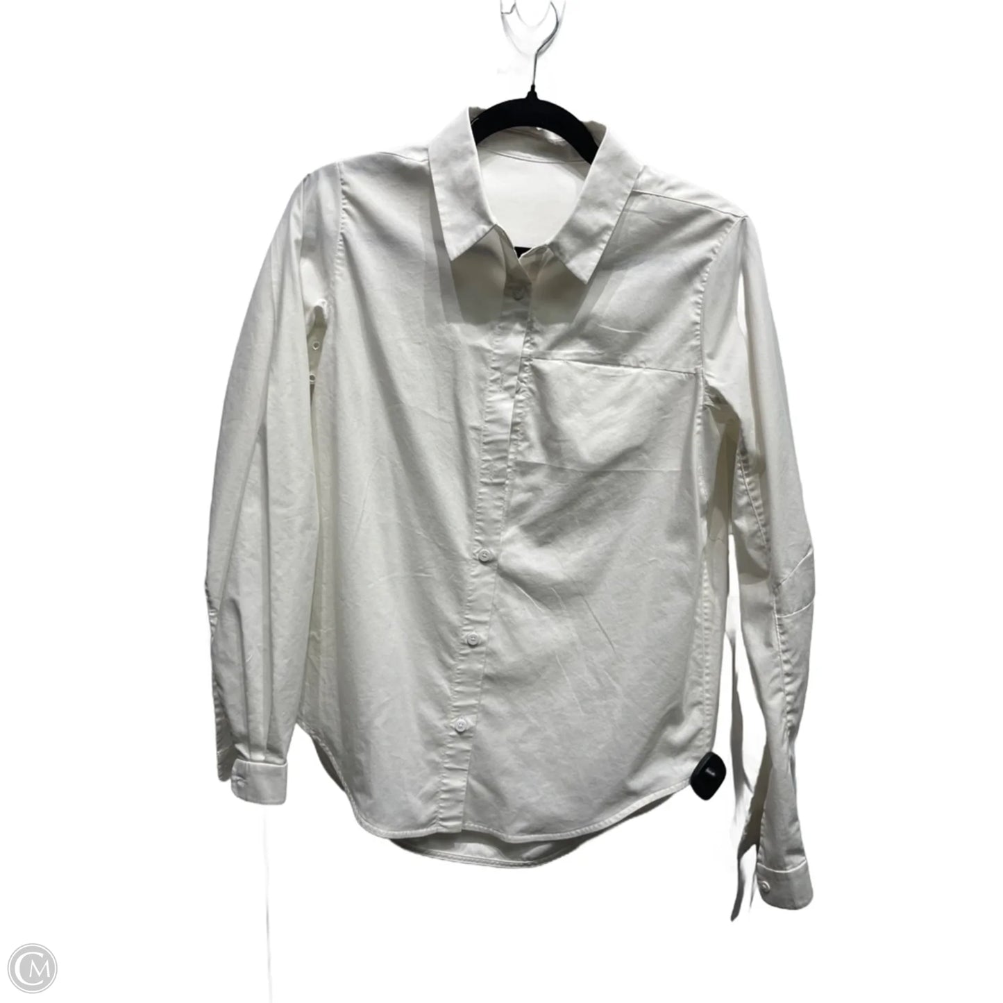 Top Long Sleeve By Lululemon In White, Size: S