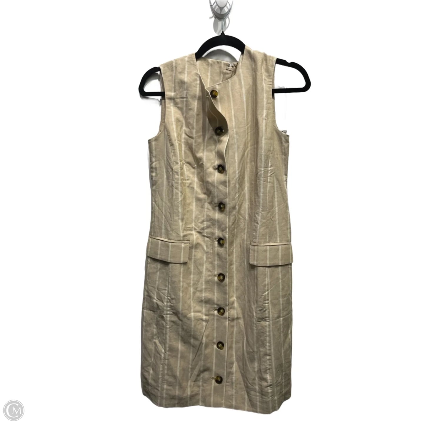 Dress Work By Ann Taylor In Tan, Size: 0