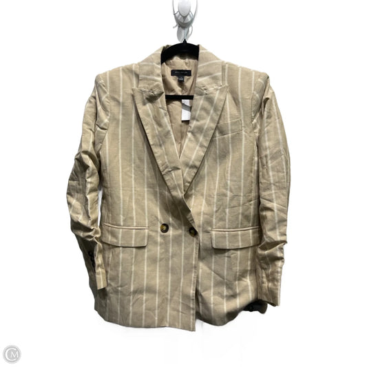 Blazer By Ann Taylor In Tan, Size: 0