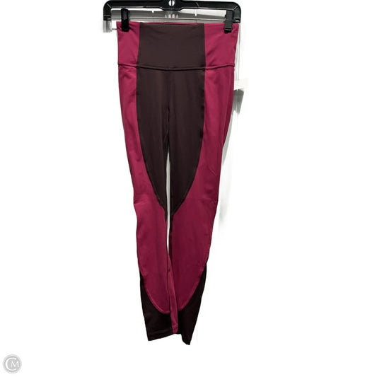 Athletic Leggings By Lululemon In Pink, Size: 4