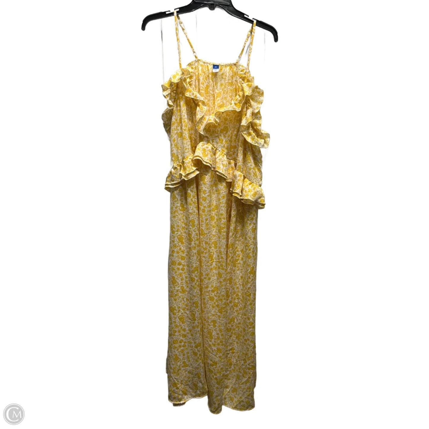 Dress Casual Maxi By Old Navy In Yellow, Size: 2x
