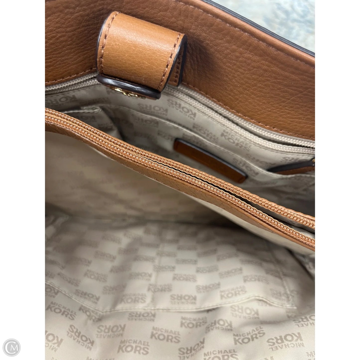 Crossbody Designer By Michael Kors, Size: Large