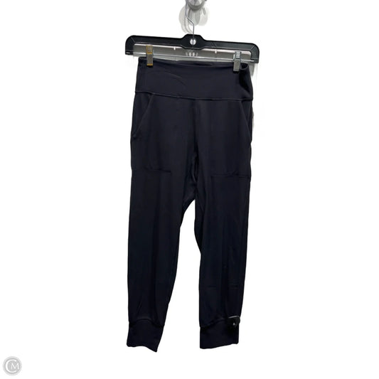 Athletic Pants By Lululemon In Black, Size: 4
