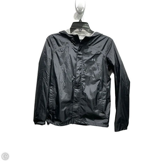 Athletic Jacket By Under Armour In Black, Size: S