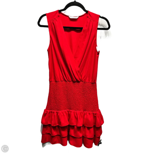 Dress Party Short By Amanda Uprichard In Red, Size: S