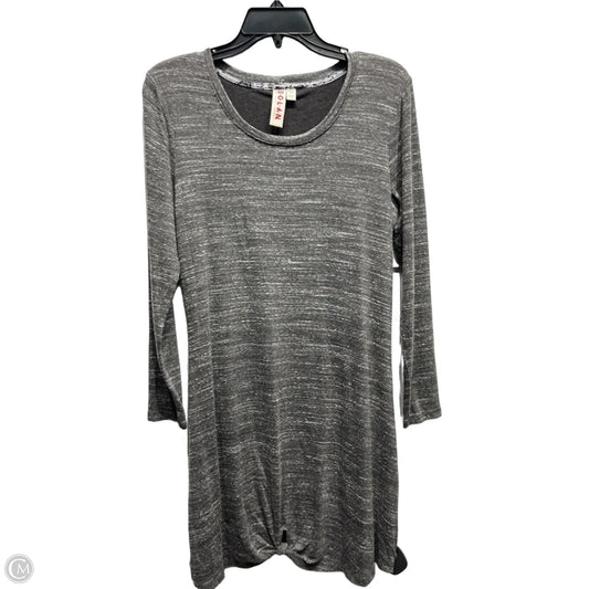 Dress Casual Short By Anthropologie In Grey, Size: L