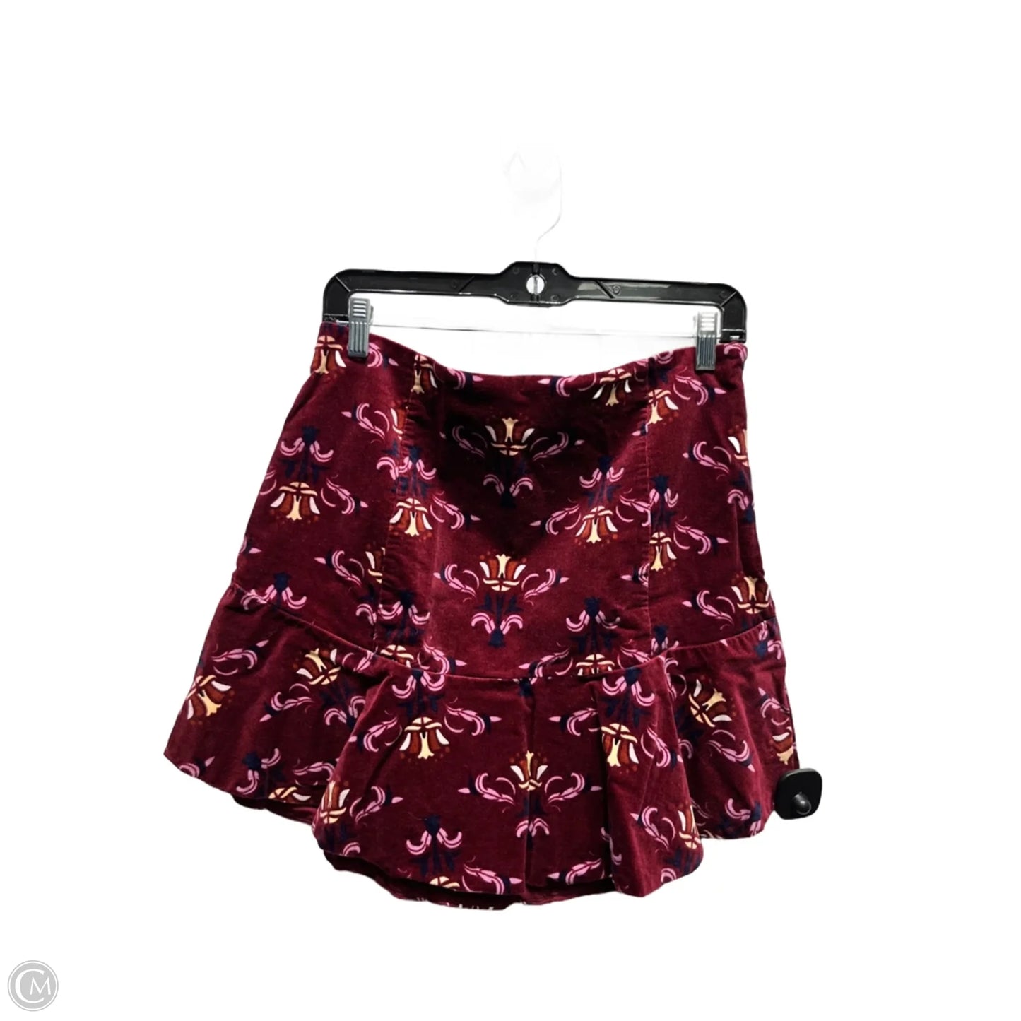 Skirt Mini & Short By Free People In Maroon, Size: 12