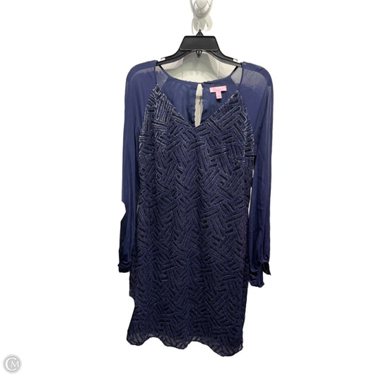 Dress Designer By Lilly Pulitzer In Navy, Size: 4