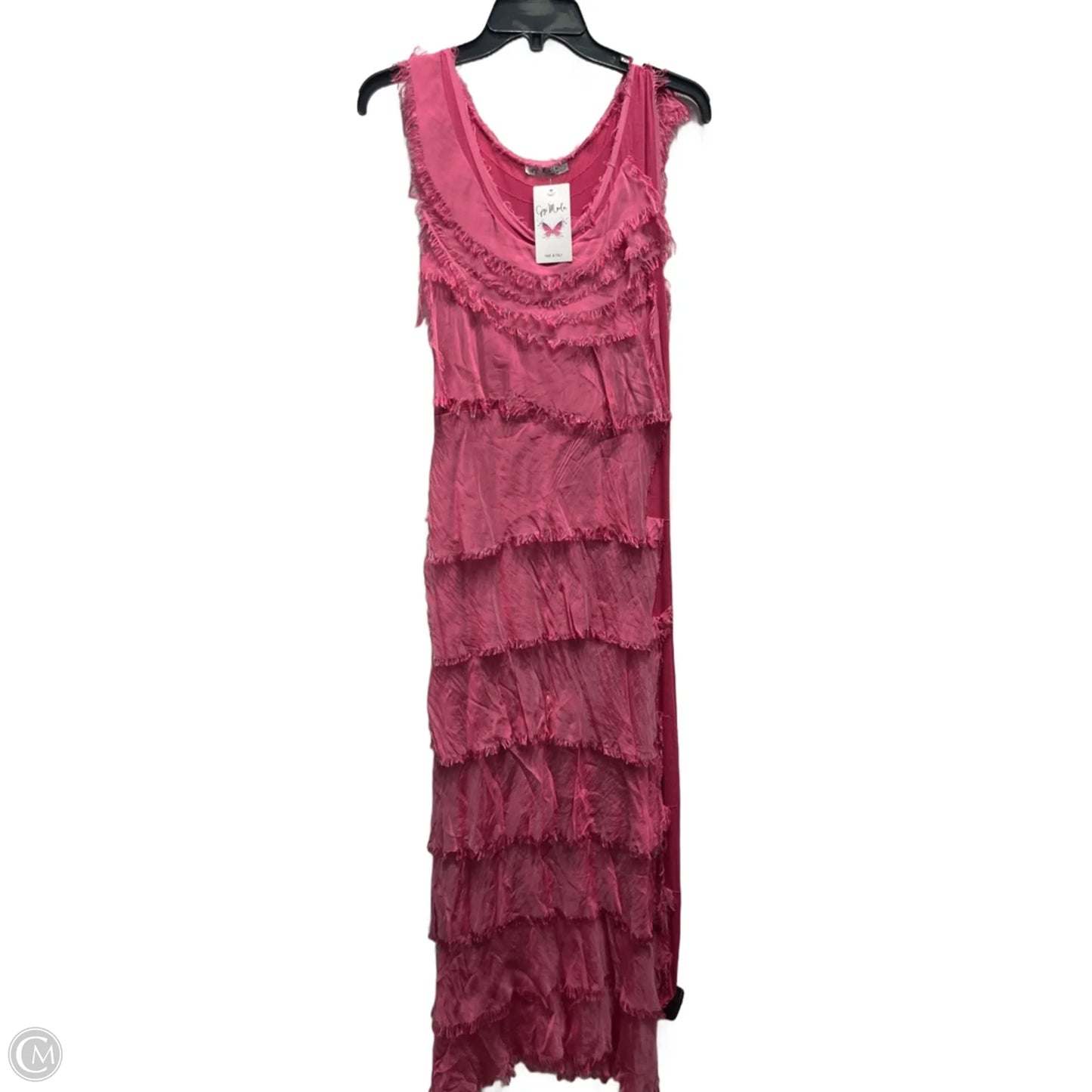 Dress Casual Maxi By M Made In Italy In Pink, Size: Osfm