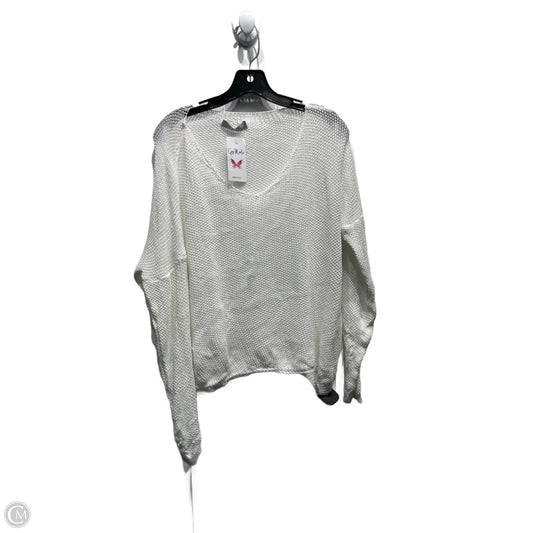 Sweater By M Made In Italy In White, Size: Osfm