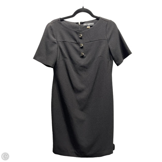 Dress Designer By Karl Lagerfeld In Black, Size: 2