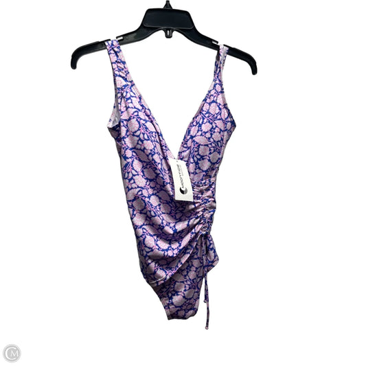 Swimsuit By moontide In Blue & Pink, Size: Xs
