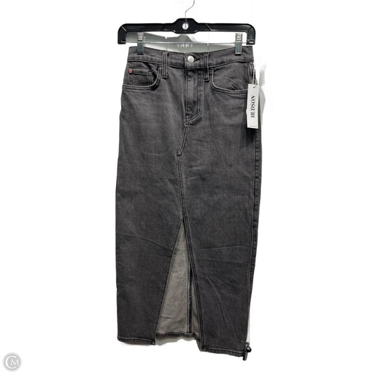 Skirt Maxi By Hudson In Black Denim, Size: 0