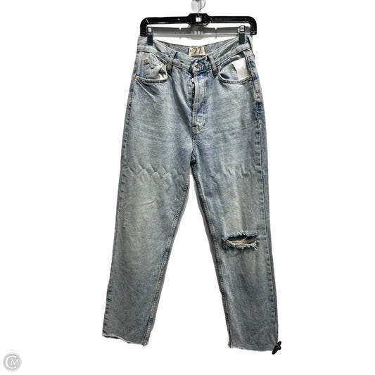 Jeans Straight By We The Free In Blue Denim, Size: 4