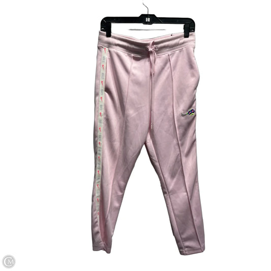 Athletic Pants By Nike Apparel In Pink, Size: S