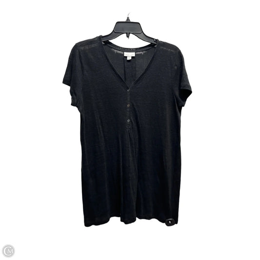 Top Short Sleeve By J. Jill In Black, Size: S