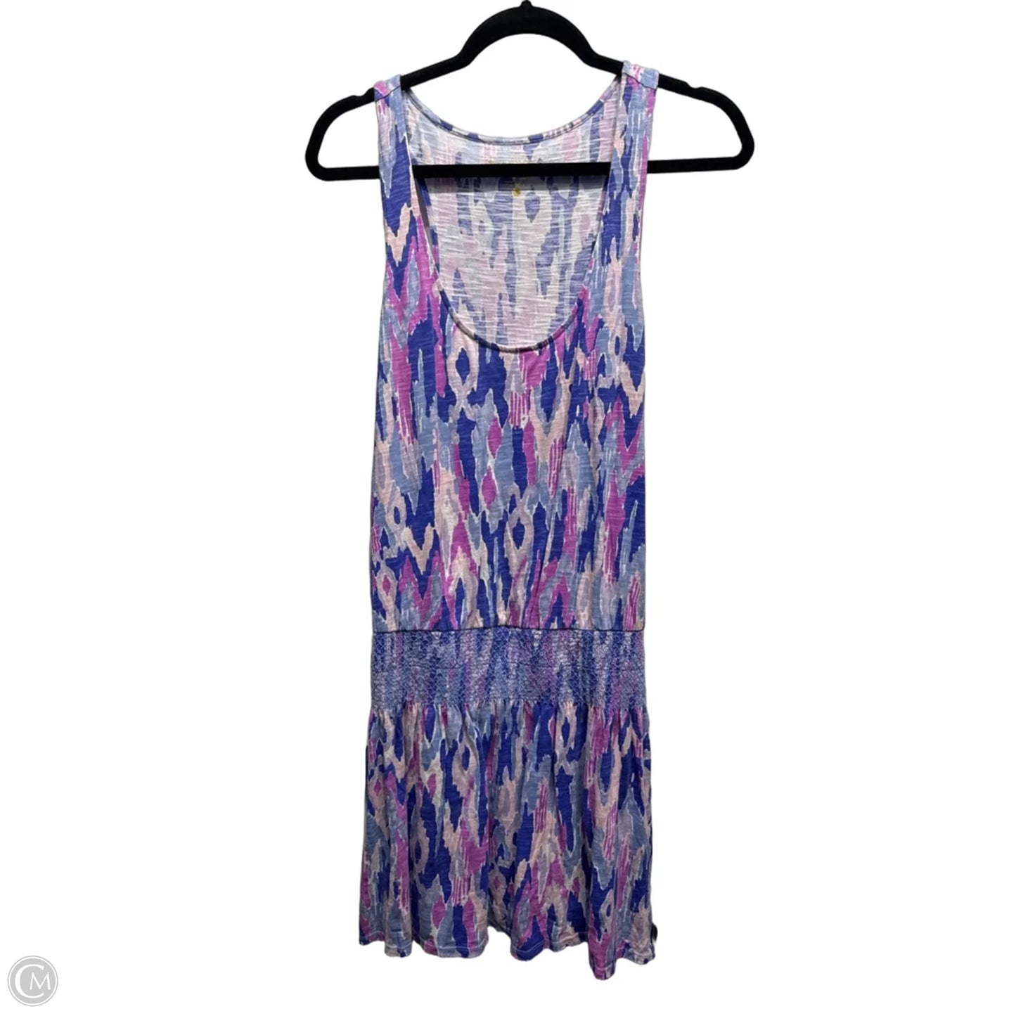 Dress Designer By Lilly Pulitzer In Blue & Purple, Size: L
