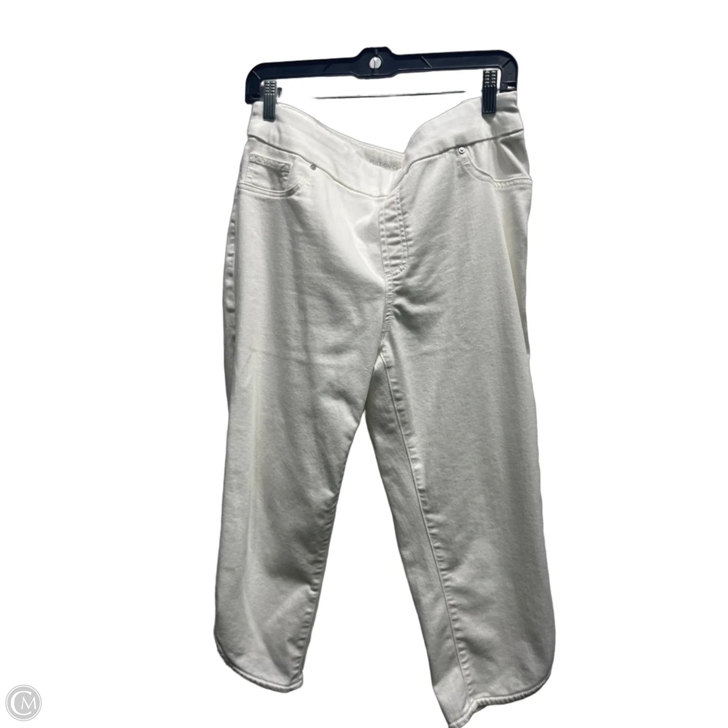 Capris By Chicos In White, Size: M