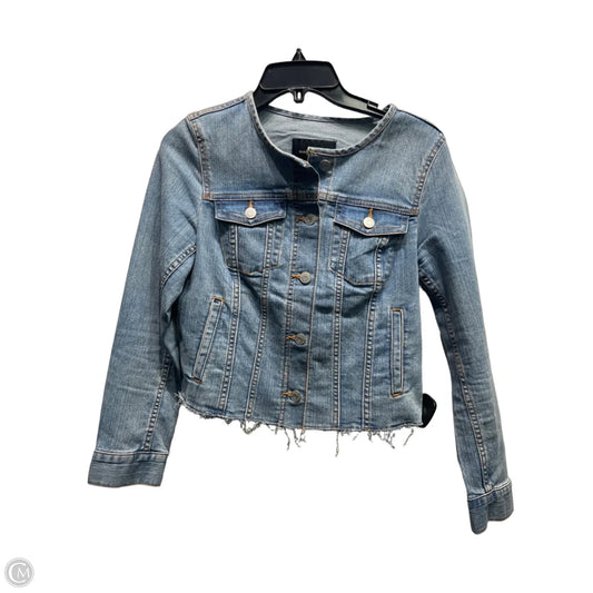 Jacket Denim By Banana Republic In Blue Denim, Size: Sp