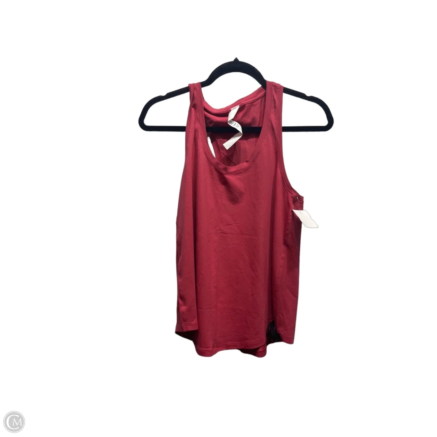 Athletic Tank Top By Lululemon In Red, Size: 6