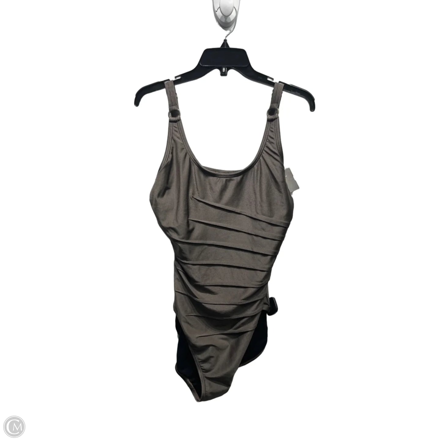 Swimsuit By Calvin Klein In Taupe, Size: 16