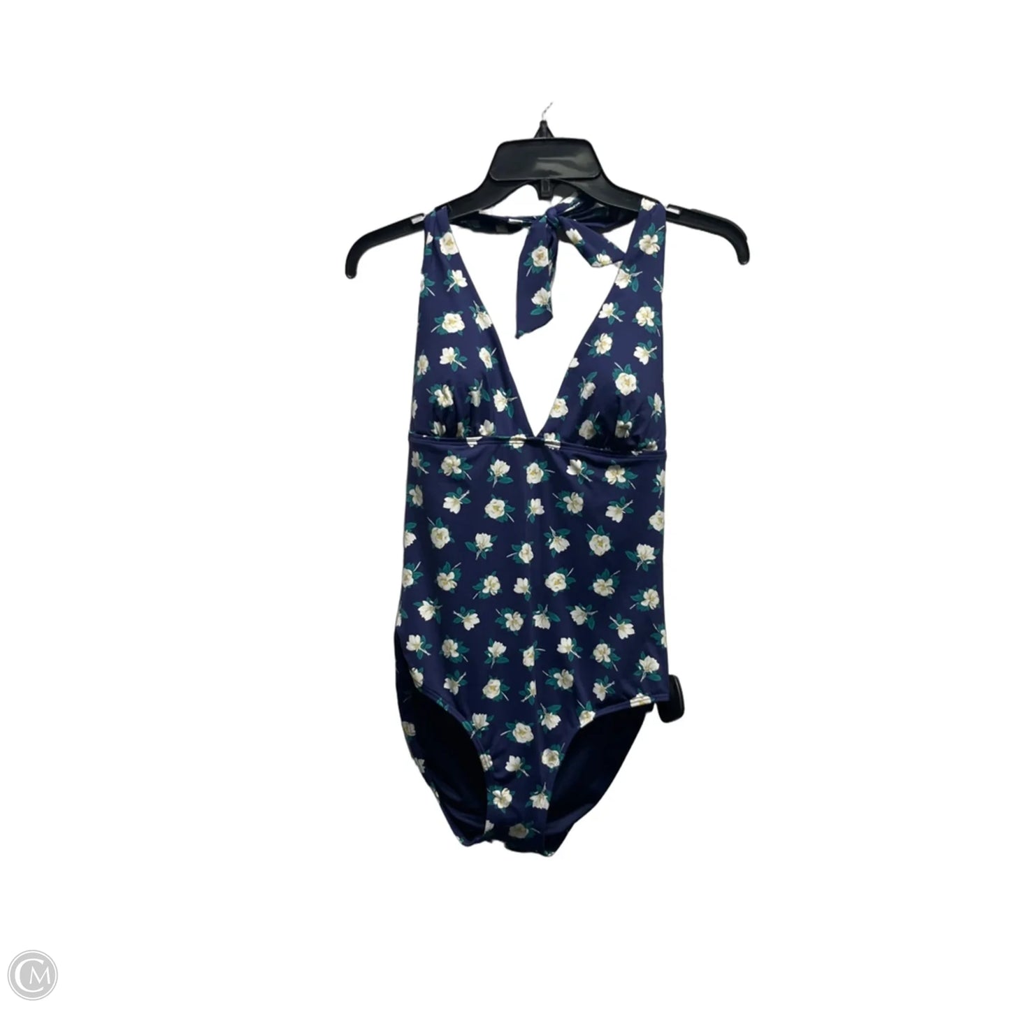 Swimsuit By Lands End In Blue & Green, Size: 10
