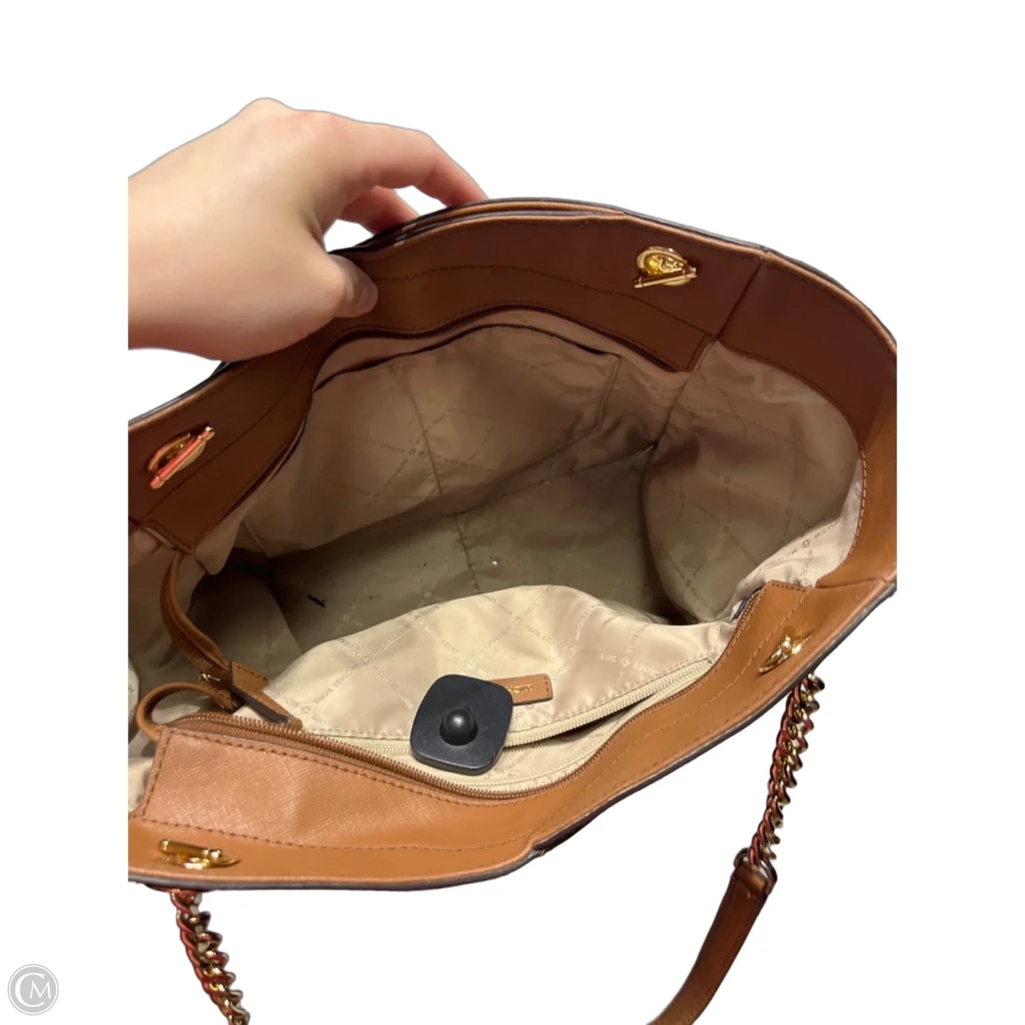 Handbag Designer By Michael Kors, Size: Large