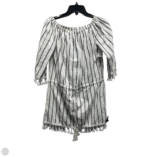 Swimwear Cover-up By Blue Island In Black & White, Size: S