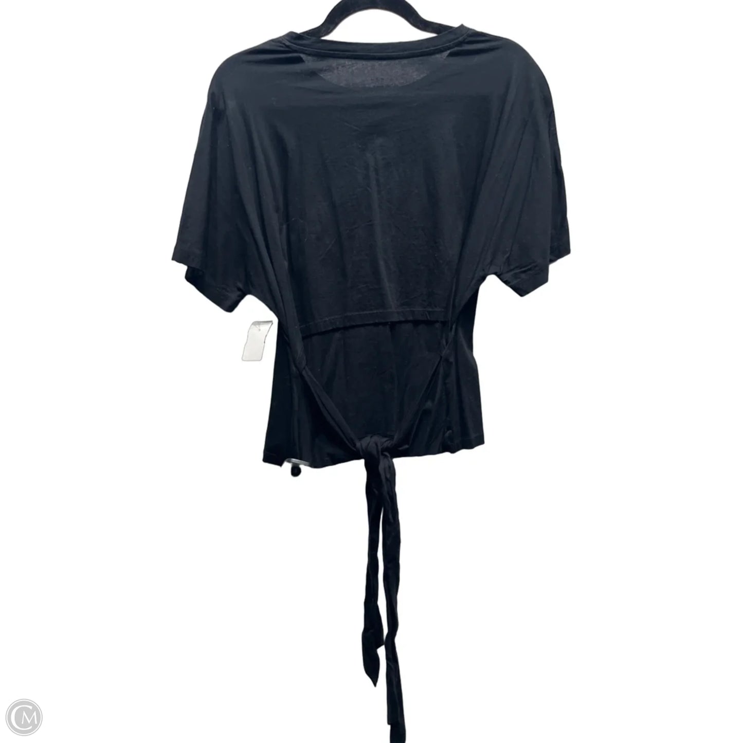 Top Short Sleeve By A New Day In Black, Size: L