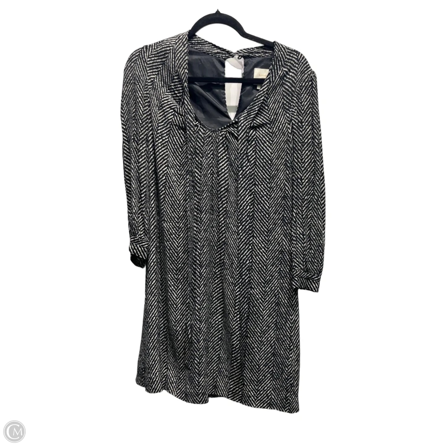 Dress Designer By Kate Spade In Black & White, Size: S