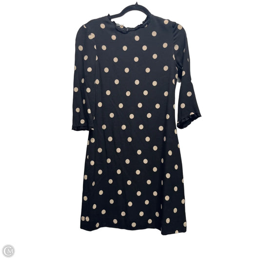 Dress Designer By Kate Spade In Black & Cream, Size: 4