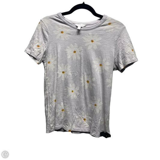 Top Short Sleeve By Lc Lauren Conrad In Purple, Size: S