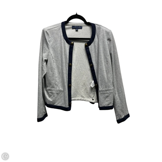 Blazer By Tommy Hilfiger In Blue & Grey, Size: L