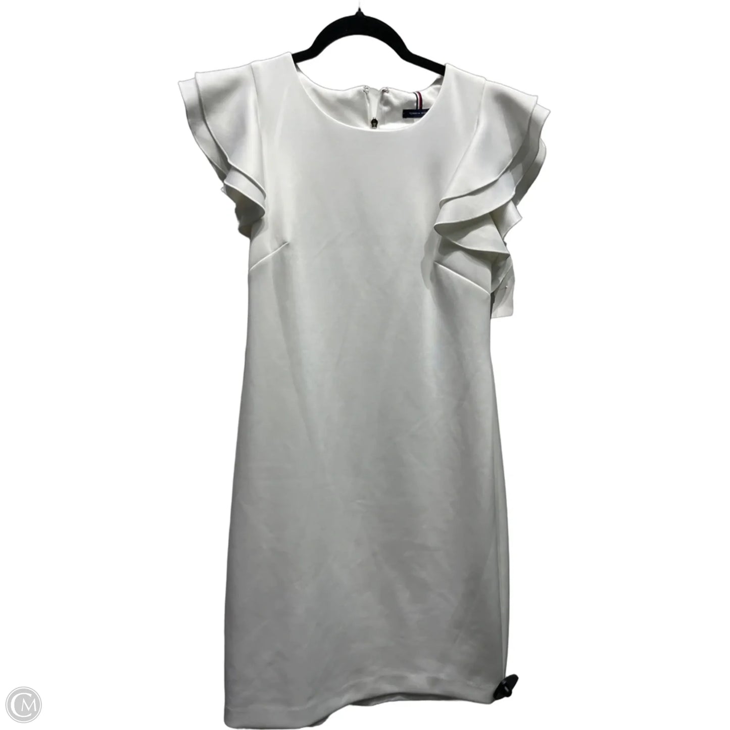 Dress Work By Tommy Hilfiger In White, Size: 10